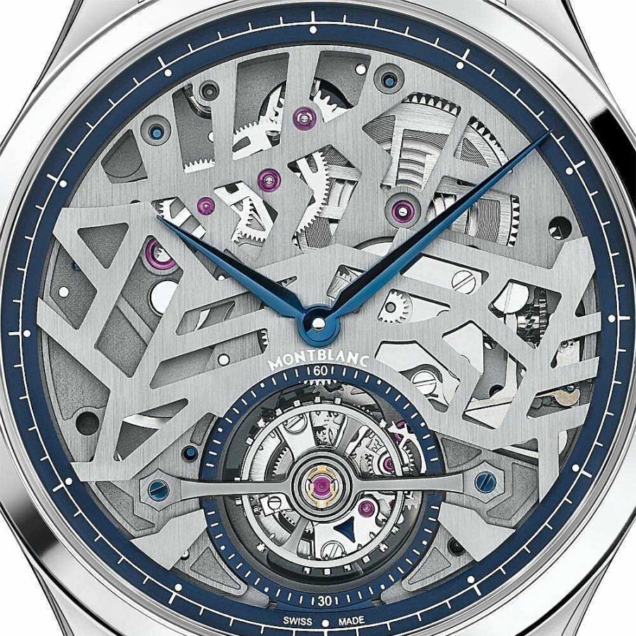 Montre Montblanc Heritage Chronom Trie Exo Tourbillon Slim Openworked | Montblanc Wholesale