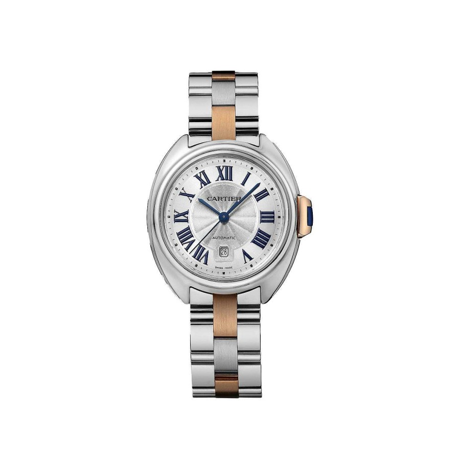 Montre Cl De Cartier, 31Mm, Or Rose, Acier | Cartier Clearance