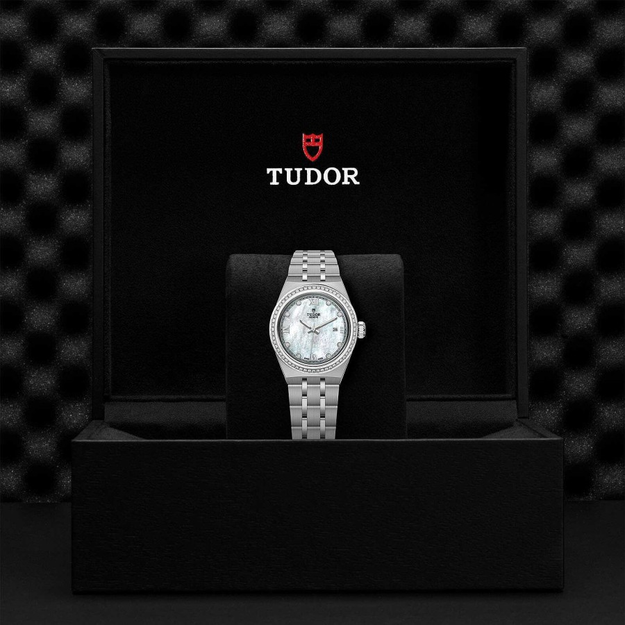 Montre Tudor Royal Bo Tier En Acier 28 Mm, Cadran Serti De Diamants | TUDOR Hot