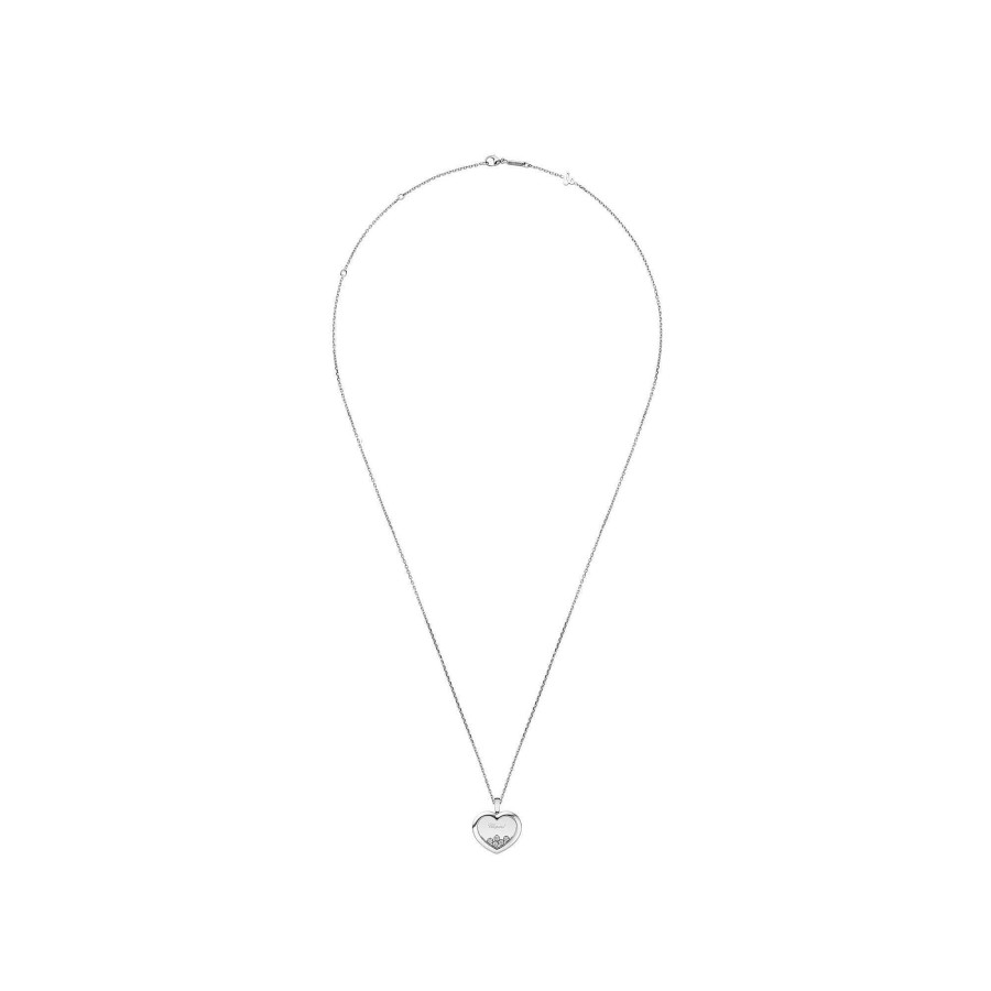 Pendentif Chopard Happy Diamonds En Or Blanc Et Diamants | Chopard Wholesale