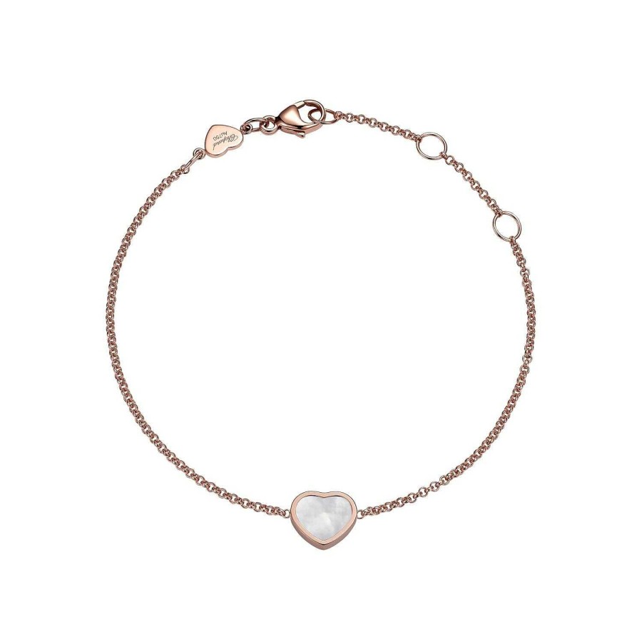 Bracelet Chopard My Happy Hearts En Or Rose Et Nacre | Chopard Best