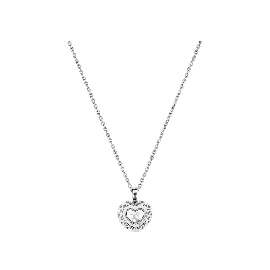 Collier Chopard Happy Diamonds En Or Blanc Et Diamants | Chopard Wholesale