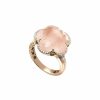 Bague Pasquale Bruni Bon Ton En Or Rose, Quartz Rose Et Diamants | Pasquale Bruni Online