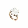 Bague Pasquale Bruni Bon Ton En Or Rose, Milky Quartz Et Diamants Blancs | Pasquale Bruni Clearance