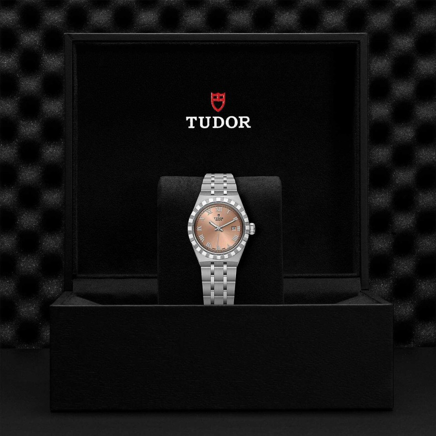 Montre Tudor Royal Bo Tier En Acier, 28 Mm, Cadran Saumon | TUDOR Best