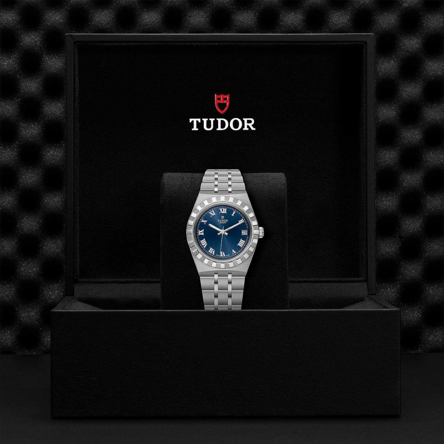 Montre Tudor Royal Bo Tier En Acier 34 Mm, Cadran Bleu | TUDOR Hot