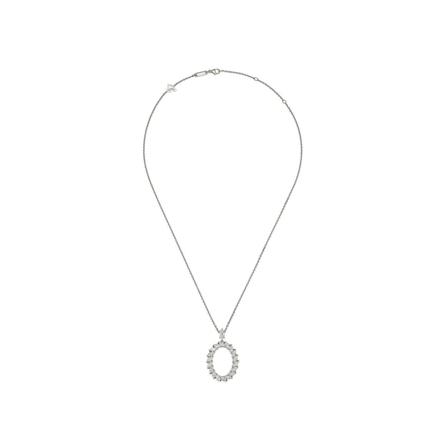 Collier Chopard L'Heure Du Diamant En Or Blanc Et Diamants | Chopard Clearance