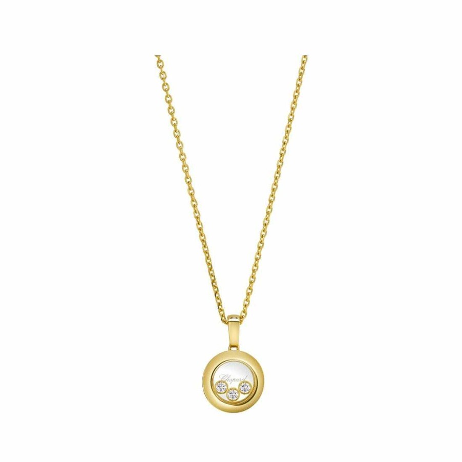 Pendentif Chopard Happy Diamonds En Or Jaune Et Diamants | Chopard Best