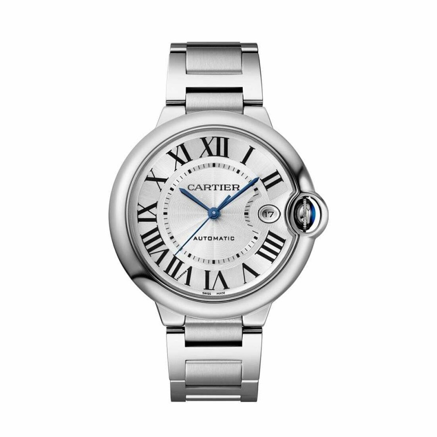 Montre Ballon Bleu De Cartier 40Mm, Mouvement Automatique, Acier | Cartier Hot