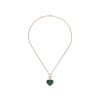 Pendentif Chopard Happy Hearts En Or Rose, Diamant Et Malachite | Chopard Wholesale