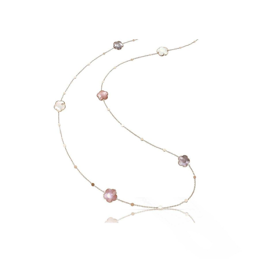 Collier Pasquale Bruni Bouquet Lunaire En Or Rose, Pierres De Lune Et Diamants | Pasquale Bruni Best