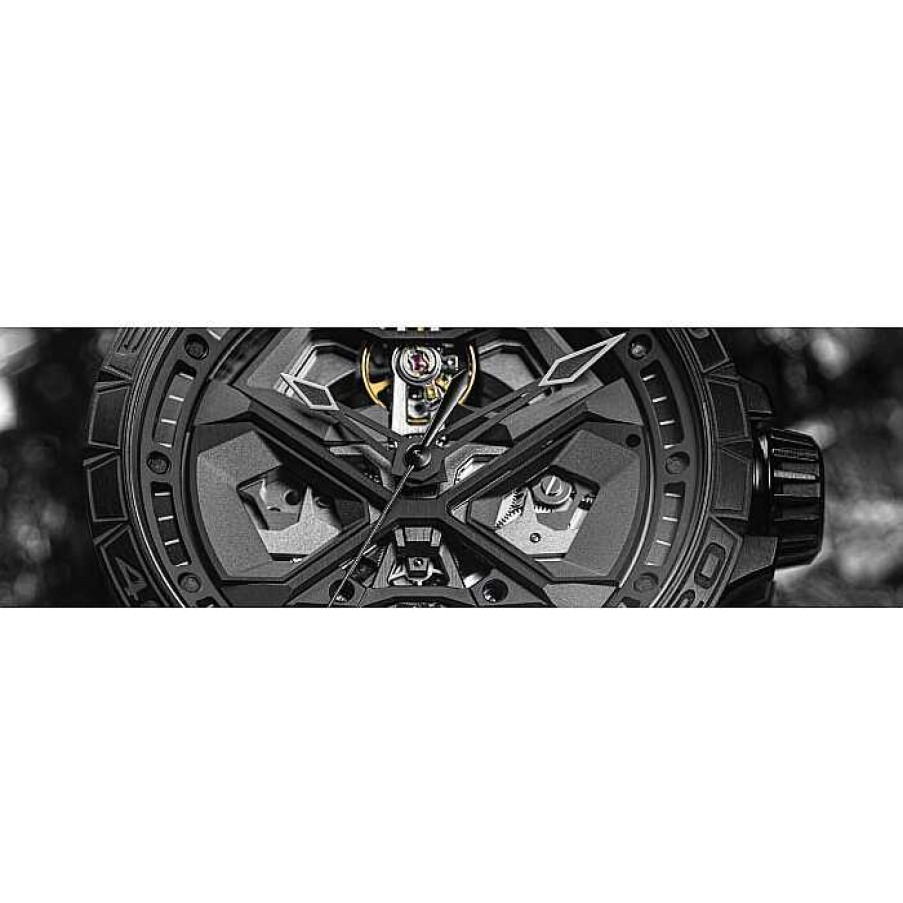 Montre Roger Dubuis Excalibur Spider Huracan Black Dlc Titanium 45Mm | Roger Dubuis Best