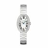 Montre Baignoire Pm Petit Mod Le, Mouvement Quartz, Or Gris, Diamants | Cartier Best